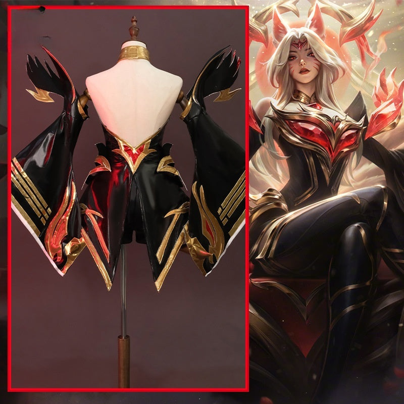 Nilu cosplay costume, League of Legends cosplay costume, Hall of Fame witch, Le Fu Lan Ali cosplay costume, C-suite, full set of women's clothing